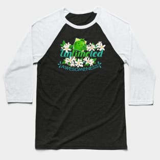 Unlimeted Awesomeness - Punny Garden Baseball T-Shirt